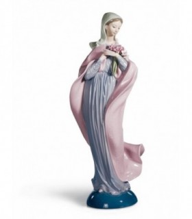 Figura Virgen con ramo - 01005171