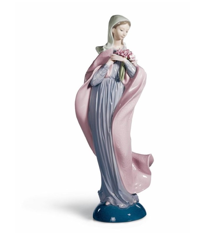 Figura Virgen con ramo - 01005171