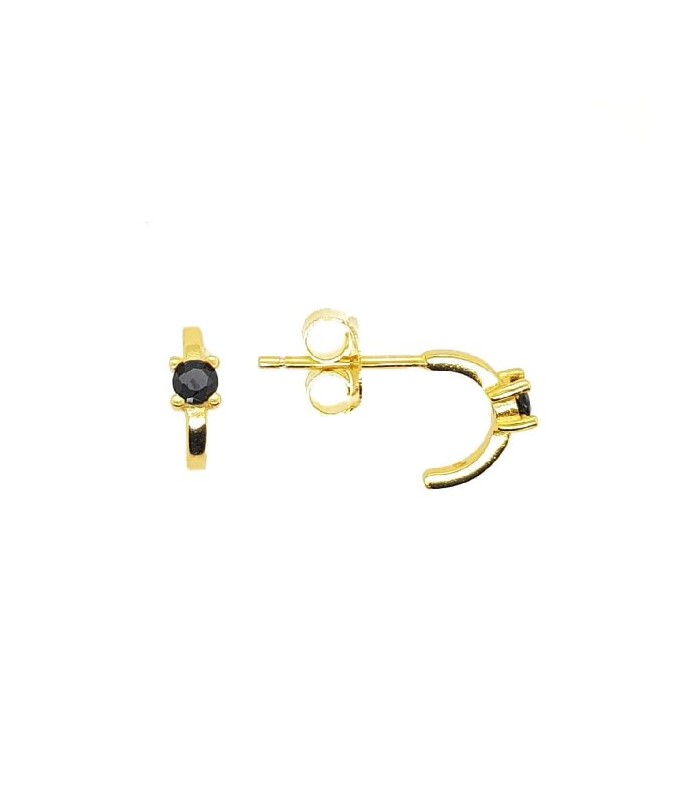 Pendientes De Plata Dorada Pretty Jewels De Durán Exquse - 00510612