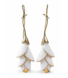Pendientes largos Heliconia de Lladró - 10172