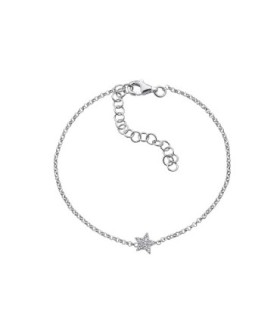 Pulsera De Plata Pretty Jewels - 00511998