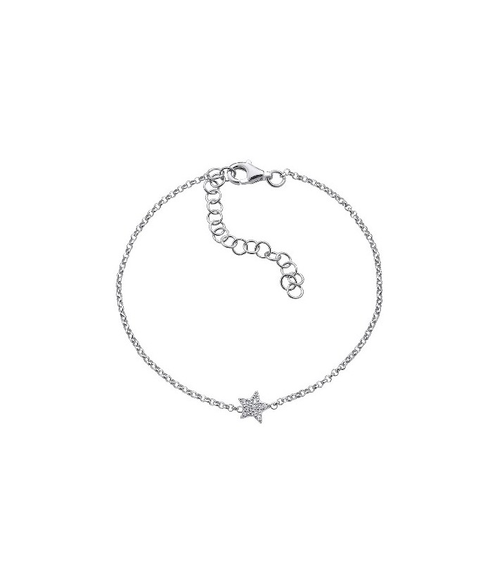 Pulsera De Plata Pretty Jewels - 00511998