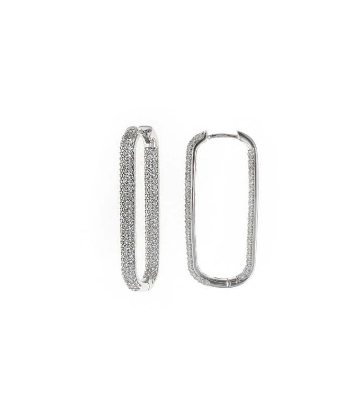 Pendientes Aro Ovalado - 136A0644