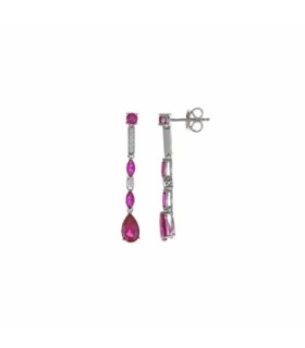 Pendientes Color Rubí - 136A0710
