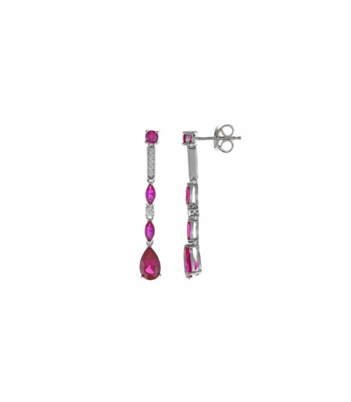 Pendientes Color Rubí - 136A0710