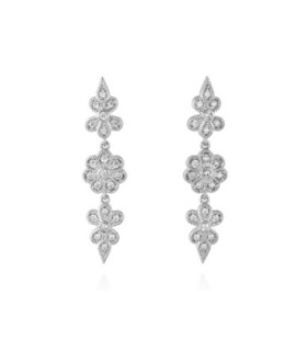 Pendientes Rosa - 90334PB