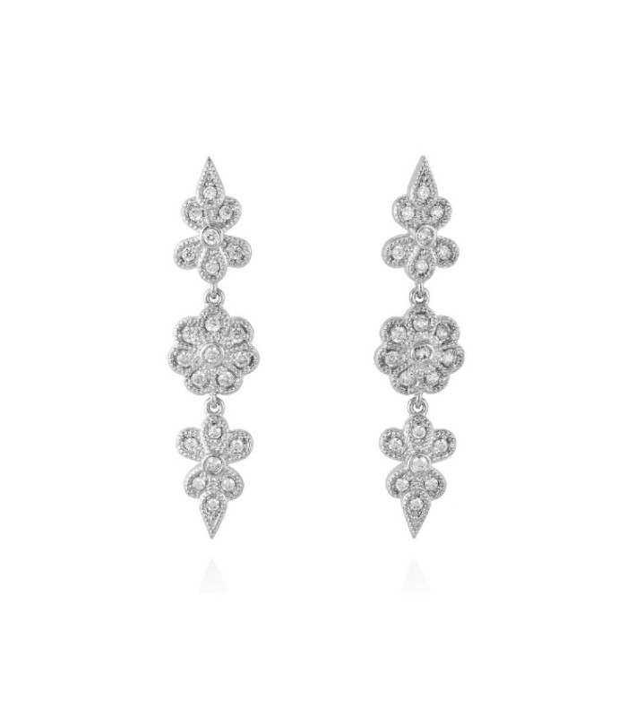 Pendientes Rosa - 90334PB