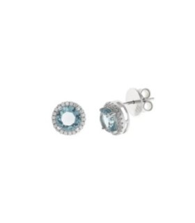 Pendientes Azul Zafiro - 112A0263