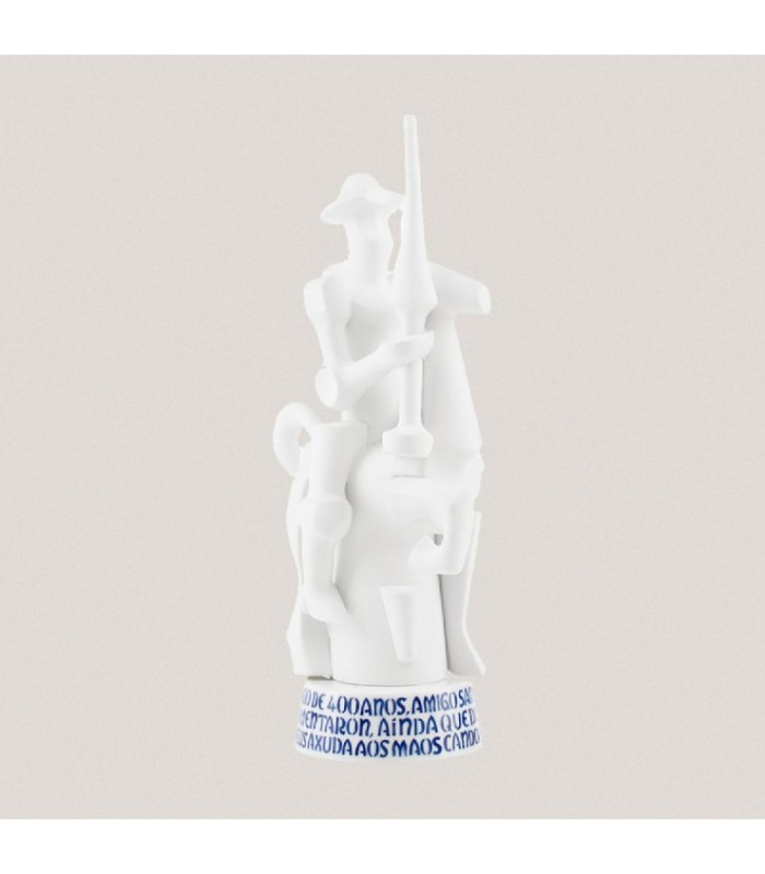 Figura Quijote Blanco de Sargadelos. - 05014000