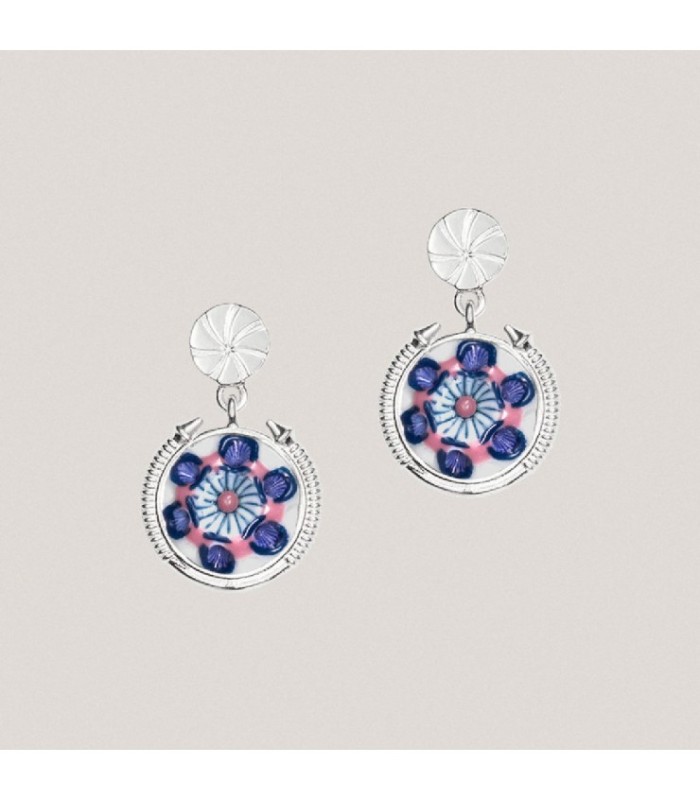 Pendientes Torques Trisquel II de Porcelana - 62103011