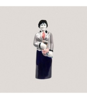 Figura Rosalía de Castro de Porcelana. - 05015075