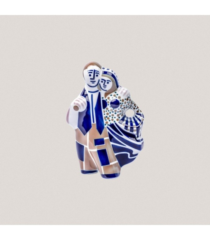 Figura Pareja de Labradores de Sargadelos. - 05013023