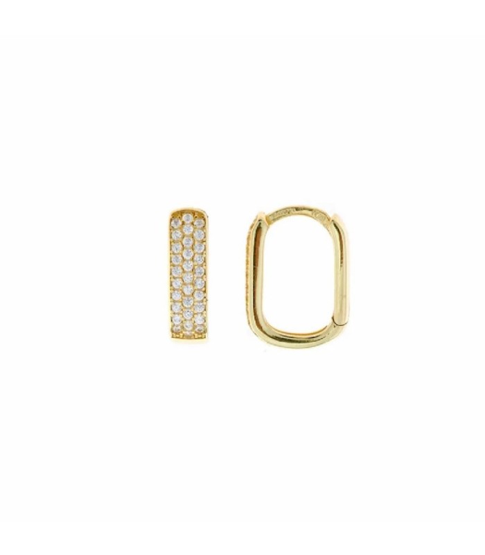 Pendientes Aro Oval - 213A0416