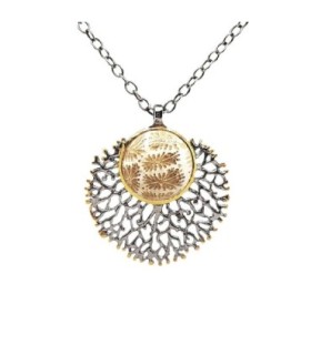 Colgante con Cadena y Piedra Natural - PRS005-BG