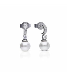 Pendientes de Perlas y Circonitas - 6218061111