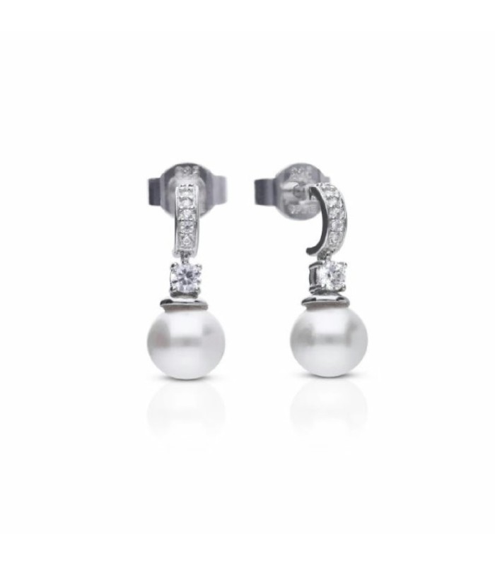 Pendientes de Perlas y Circonitas - 6218061111