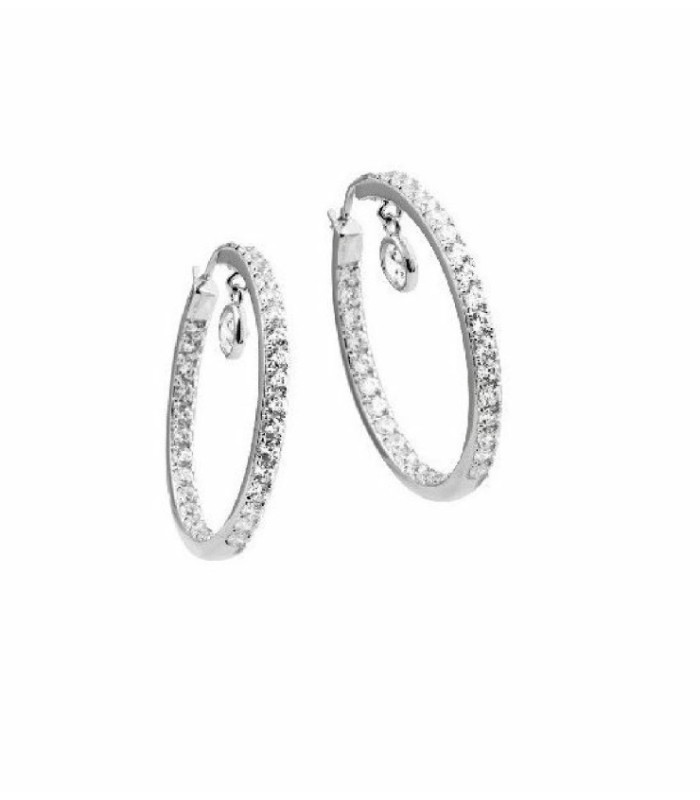 Pendientes Aro con Circonitas - 6214131082