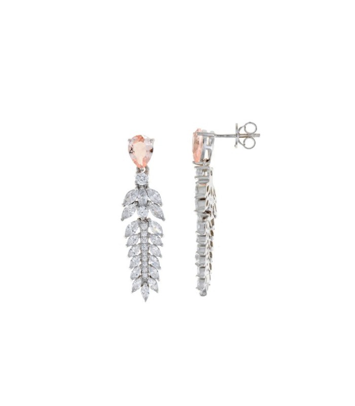 Pendientes Espiga Rosa - 112A0281