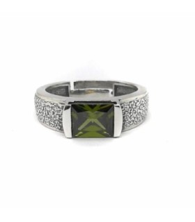 Anillo Banda Verde -