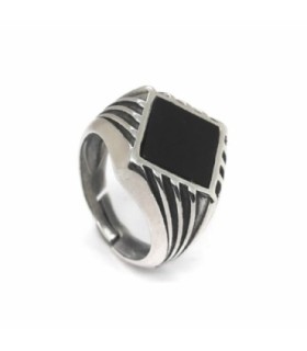 Sello Cuadrado Negro -