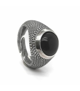 Sello Redondo Negro -