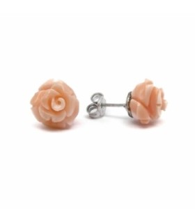 Pendientes Rosas -