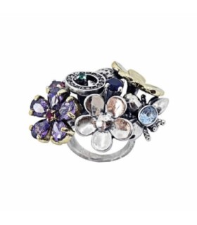 Anillo Ramo de Flores - 11A0695