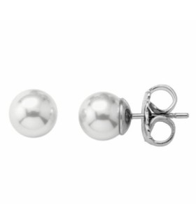 Pendientes Bola Blanca - 00326.01.2.E00.000.1