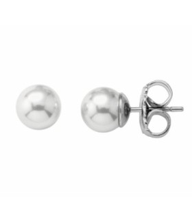 Pendientes Bola Blanca - 00328.01.2.E00.000.1