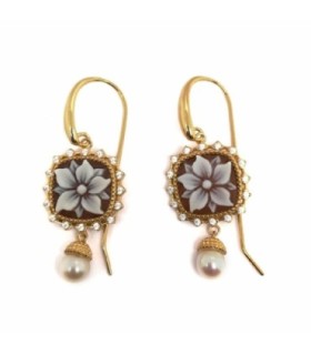 Pendientes Ballet Flor - OB12-G03