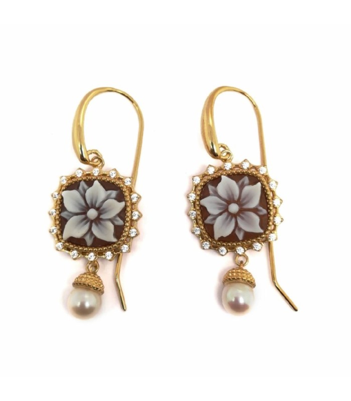 Pendientes Ballet Flor - OB12-G03
