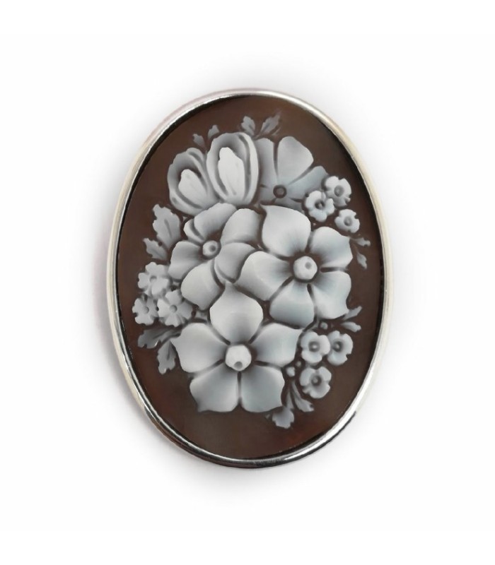 Broche Camafeo Flores - SP201X-B03