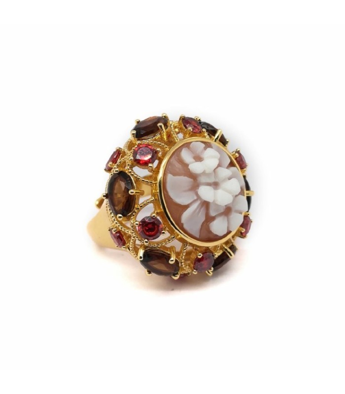 Anillo Sisi Flores - A58L-G