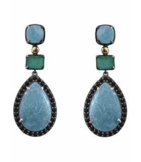 Pendientes largos de la colección Cielo - 7CIE2506E