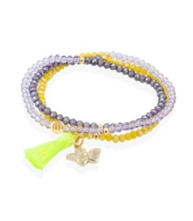 PULSERA ZEN NEON AMARILLA ANGEL MARINA GARCIA - 90802U5G