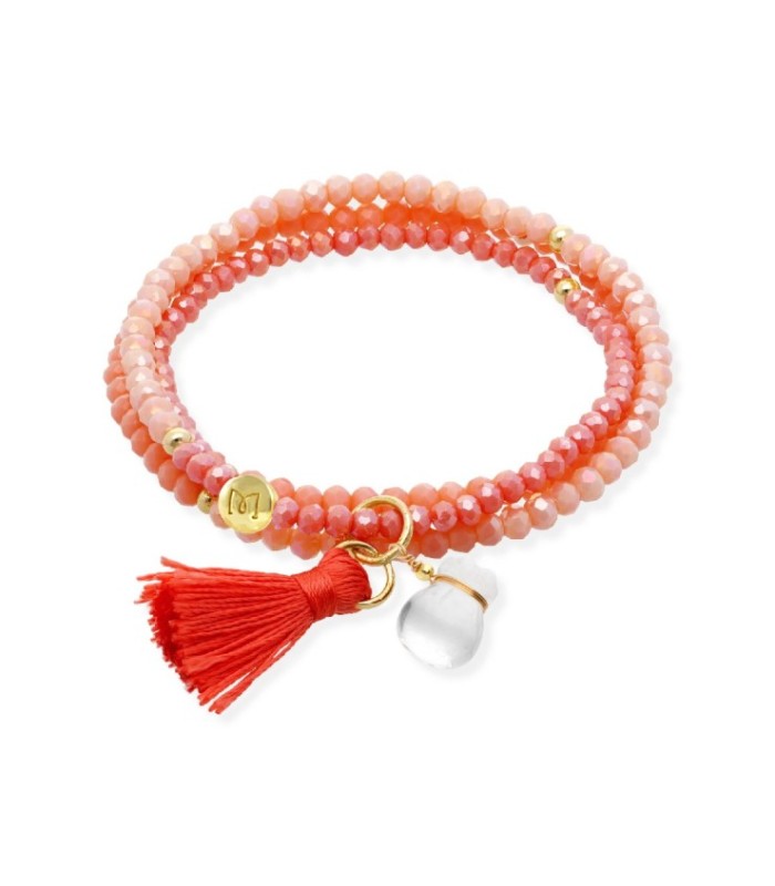 PULSERA ZEN SALMON SUERTE MARINA GARCIA - 91287U37