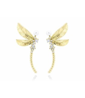 PENDIENTES LIBELULA PERLA MARINA GARCIA - 90895PD