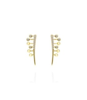 PENDIENTES CHAMPAGNE MARINA GARCIA - 91024PD