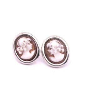PENDIENTES ROMANTICA CAMEO ITALIANO - O21S-B01