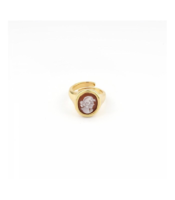 ANILLO ROMANTICA CAMEO ITALIANO - A21S-G01