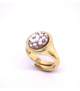 ANILLO ROMANTICA CAMEO ITALIANO - A21S-G04