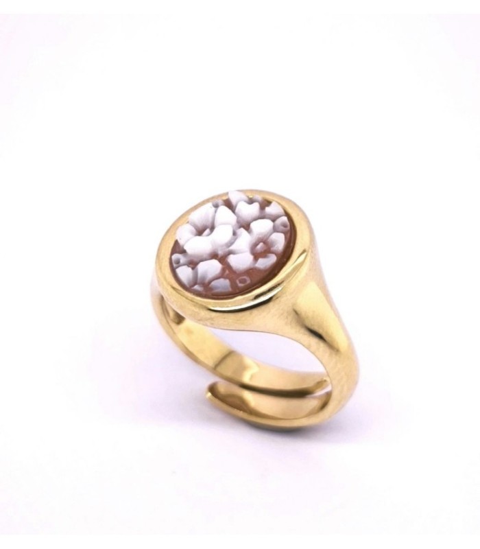 ANILLO ROMANTICA CAMEO ITALIANO - A21S-G04