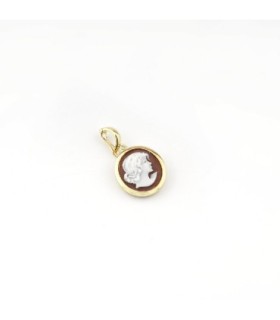 COLGANTE ROMANTICA CAMEO ITALIANO - P21B-G01