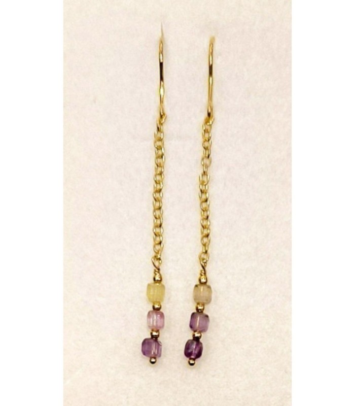 PENDIENTES FLUORITA - AL5437.01.028