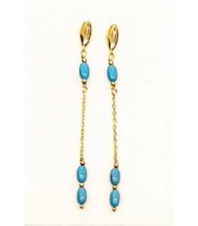 PENDIENTES TURQUESA - AL5458.01.069