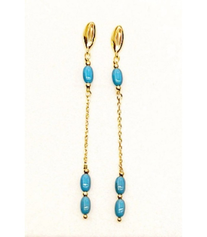 PENDIENTES TURQUESA - AL5458.01.069