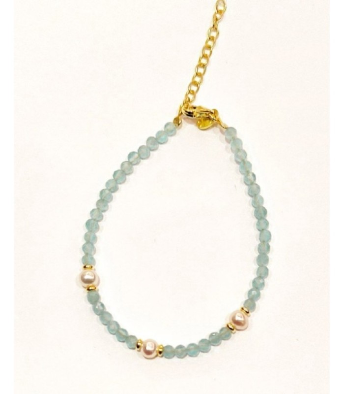 PULSERA JADE Y PERLAS - AL5491.01.506