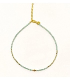 TOBILLERA CIRCONITAS VERDE - AL5667.01.540