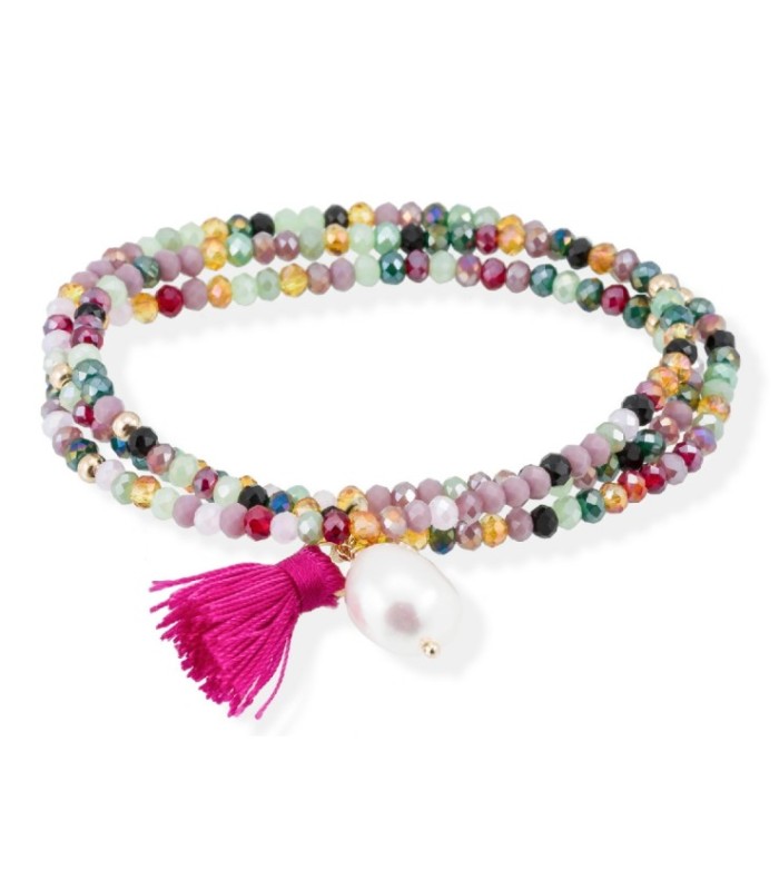 Pulsera Rosa Turmalina - 90571UP