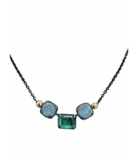 Collar Cielo Cuadrado Bohemme - 7CIE2516P42